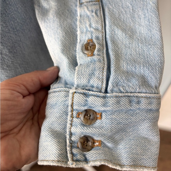 Frame Denim Classic Blue Shirt - Picture 2 of 12